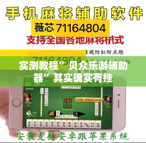 实测教程”贝众乐游辅助器	”其实确实有挂