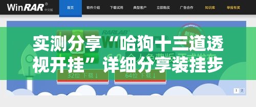 实测分享“哈狗十三道透视开挂”详细分享装挂步骤