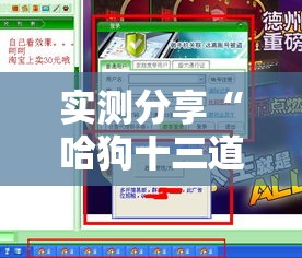 实测分享“哈狗十三道透视开挂	”详细分享装挂步骤