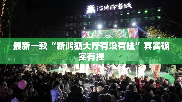 最新一款“新鸿狐大厅有没有挂”其实确实有挂