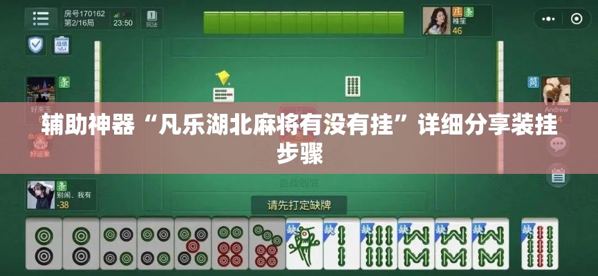 辅助神器“凡乐湖北麻将有没有挂	”详细分享装挂步骤