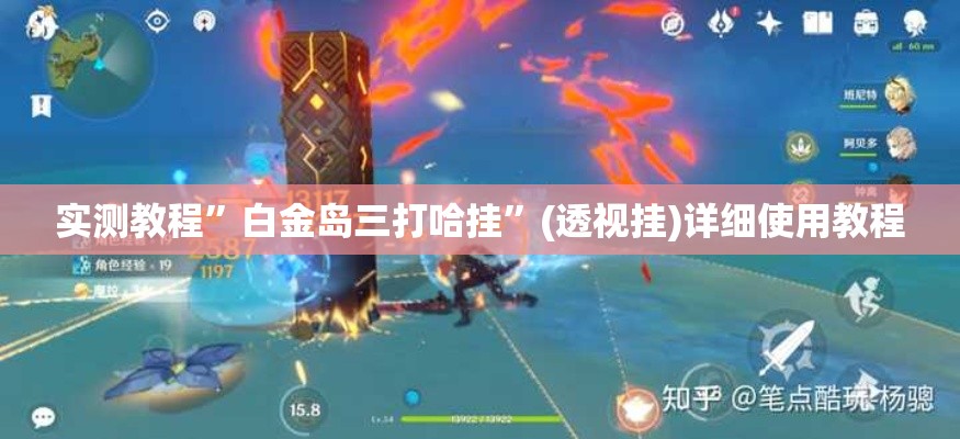 实测教程”白金岛三打哈挂”(透视挂)详细使用教程