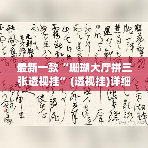 最新一款“珊瑚大厅拼三张透视挂”(透视挂)详细使用教程