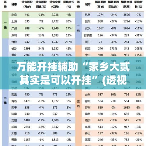 万能开挂辅助“家乡大贰其实是可以开挂”(透视挂)详细使用教程