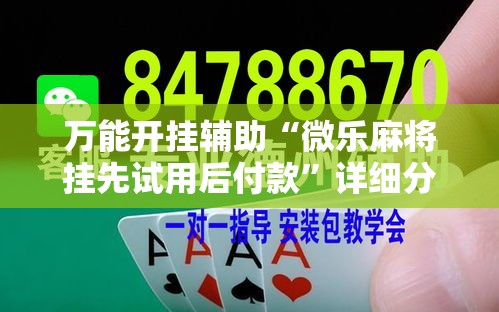 万能开挂辅助“微乐麻将挂先试用后付款	”详细分享装挂步骤