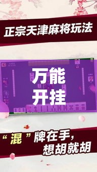 万能开挂辅助“微乐天津麻将挂软件	”详细分享装挂步骤