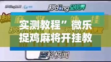 实测教程”微乐捉鸡麻将开挂教程步骤图	”其实确实有挂