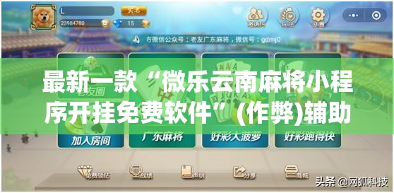 最新一款“微乐云南麻将小程序开挂免费软件”(作弊)辅助透视教程
