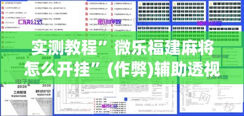 实测教程	”微乐福建麻将怎么开挂”(作弊)辅助透视教程