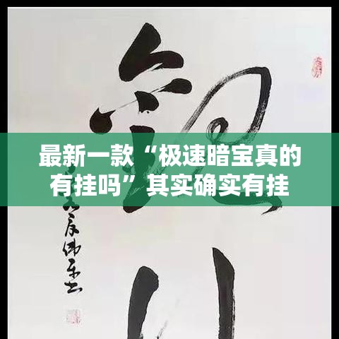最新一款“极速暗宝真的有挂吗”其实确实有挂