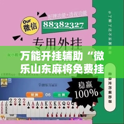 万能开挂辅助“微乐山东麻将免费挂”详细分享装挂步骤