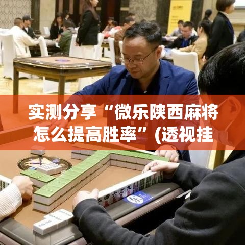 实测分享“微乐陕西麻将怎么提高胜率”(透视挂)详细使用教程